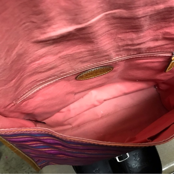 Fossil Crossbody Canvas Bag - Picture 10 of 13